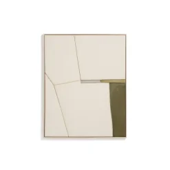 Online Kave Home Schilderij Deravia 100 x 80cm Beige