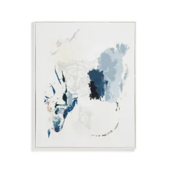 Clearance Kave Home Schilderij Erale 100 x 80cm Blauw