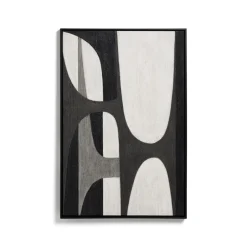 Sale Kave Home Schilderij Onure 90 x 60cm Zwart