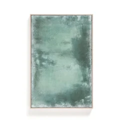 Kave Home Schilderij Selnar 60 x 90cm, kleur Groen