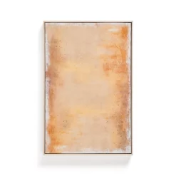 Kave Home Schilderij Selnar 60 x 90cm, kleur Geel