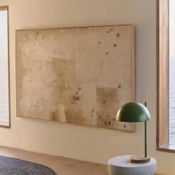 Online Kave Home Schilderij Silpa XXL, 200 x 120cm Donker beige