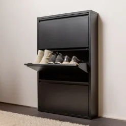 WOOOD Schoenenkast Sabine 3-laags, 103 x 66cm