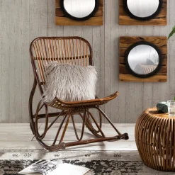 Outlet Artistiq Living Schommelstoel Rattan