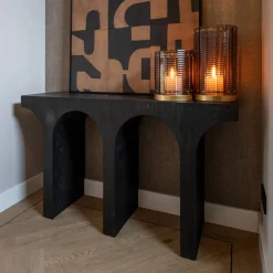 Best Richmond Interiors Sidetable Ashford Eiken, 140cm Donkerbruin