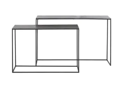 Sale Light & Living Sidetable Boca Set van 2 stuks, kleur Zwart