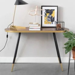 Clearance ZILT Sidetable Gert Walnoot, 121cm