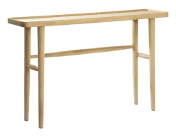 New Light & Living Sidetable Qiano Mangohout, kleur Naturel