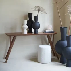 Outlet Light & Living Sidetable Quenza Acaciahout, 160cm