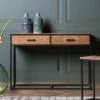 Online Livingfurn Sidetable Sturdy Mangohout, 120cm