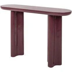 Outlet Richmond Interiors Sidetable Sunny 120cm, kleur Burgundy
