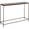 Sale Richmond Interiors Sidetable Villano Bronskleurig glas, 110cm