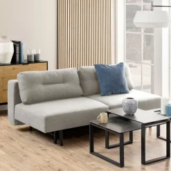 Online Bendt Slaapbank Lisbet 139 x 200cm Lichtgrijs