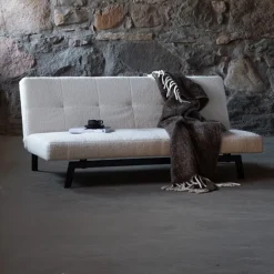 Outlet Nohr Slaapbank Rhesa Teddy, kleur Wit