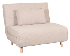 Online LABEL51 Slaapbank Single Bouclé, kleur Naturel