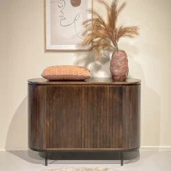 Discount Livingfurn Smal Dressoir Noor Mangohout, 115cm