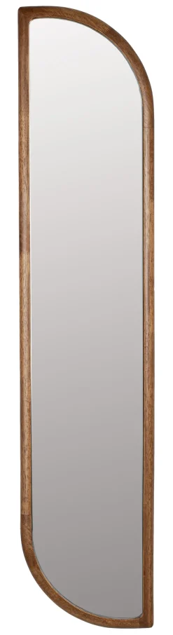 Best ZILT Smalle Spiegel Rania Hout, 120 x 26cm