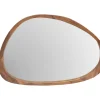 New Brix Spiegel Jaira Mangohout, 80 x 120cm, kleur Bruin
