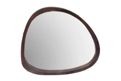 Clearance Brix Spiegel Joy Mangohout, 70 x 80cm Walnoot
