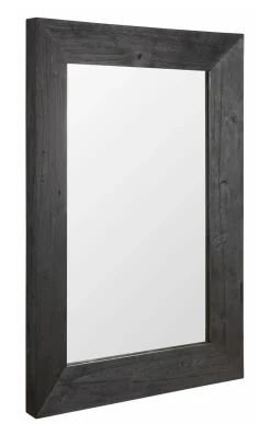 MUST Living Spiegel Lola Hout, kleur Zwart