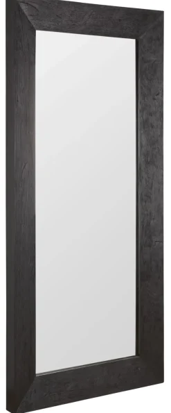 MUST Living Spiegel Lola Hout, kleur Zwart