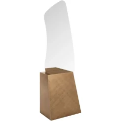 Discount Richmond Interiors Staande Spiegel Mayla 202 x 75cm Brushed gold