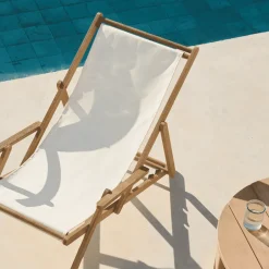 Online Kave Home Strandstoel Vilara Acaciahout