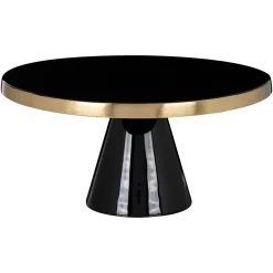 Best Richmond Interiors Taartplateau Elena kleur /Goud Zwart
