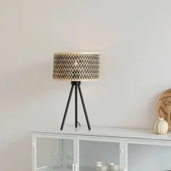 ZILT Tafellamp Abou Bamboe, 55cm