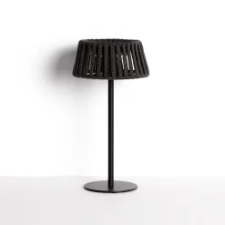 Hot Kave Home Tafellamp Aldet Op zonne-energie, Plat Geweven touw