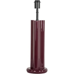 Sale Richmond Interiors Tafellamp Alina 55cm, kleur Burgundy (excl. kap) Rood