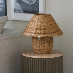 Rivièra Maison Tafellamp Ames Pitriet, 40cm Bruin