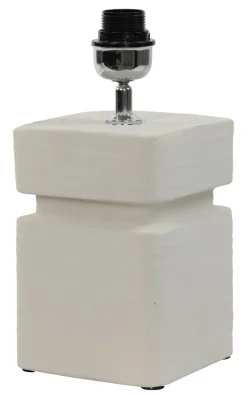 Sale Light & Living Tafellamp Amta Keramiek, 32cm (excl. kap) Cru00e8me