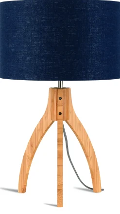 Outlet GOOD&MOJO Tafellamp Annapurna Bamboe en Eco linnen