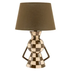 Best By-Boo Tafellamp Blocsy Keramiek en linnen