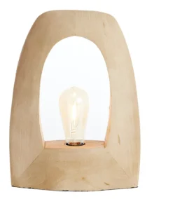 Clearance Light & Living Tafellamp Carini Mangohout, 35cm