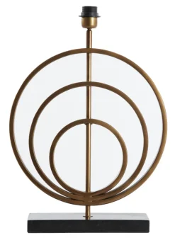 Online Light & Living Tafellamp Cassel 50cm, kleur (excl. kap) Antiek brons