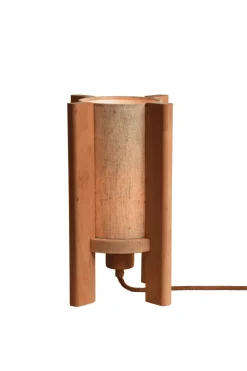 Sale GOOD&MOJO Tafellamp Corsica Beukenhout en stof