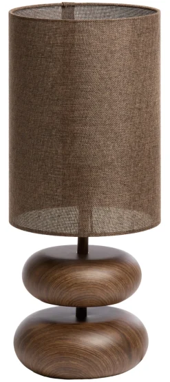 Best Light & Living Tafellamp Danialo kleur Donkerbruin