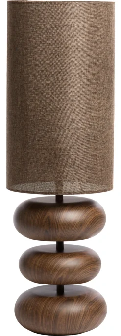 Best Light & Living Tafellamp Danialo kleur Donkerbruin