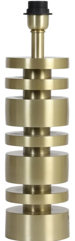 Light & Living Tafellamp Desley 40cm, kleur (excl. kap) Mat goud