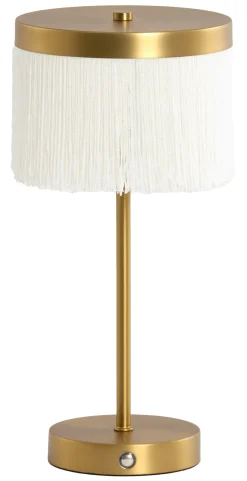 Discount Light & Living Tafellamp Diny LED, 35cm Cru00e8me