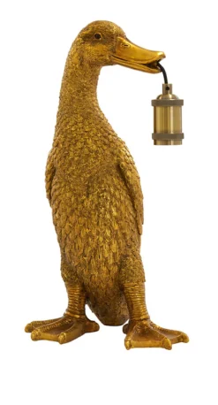 Clearance Light & Living Tafellamp Duck 48cm, kleur Antiek Brons