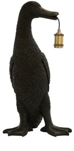 Hot Light & Living Tafellamp Duck kleur Zwart