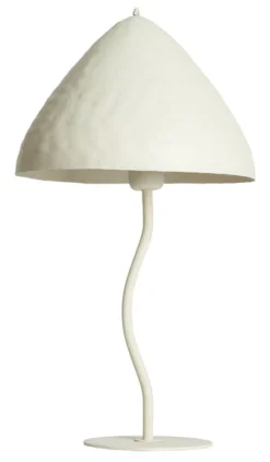 Online Light & Living Tafellamp Elimo 50cm, kleur Mat Crème Cru00e8me