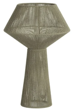 Hot Light & Living Tafellamp Fugia Jute, kleur Groen