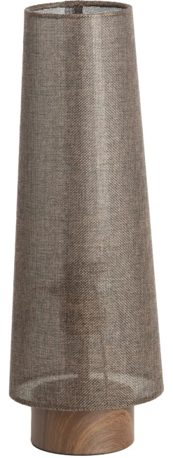 Hot Light & Living Tafellamp Howie Katoen, kleur Donkerbruin