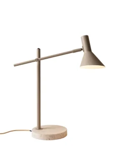 Clearance it's about RoMi Tafellamp Izmir Travertin en ijzer