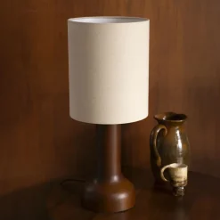 Discount Dutchbone Tafellamp Jones Hout