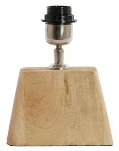 Clearance Light & Living Tafellamp Kardan Mangohout, 21cm (excl kap)